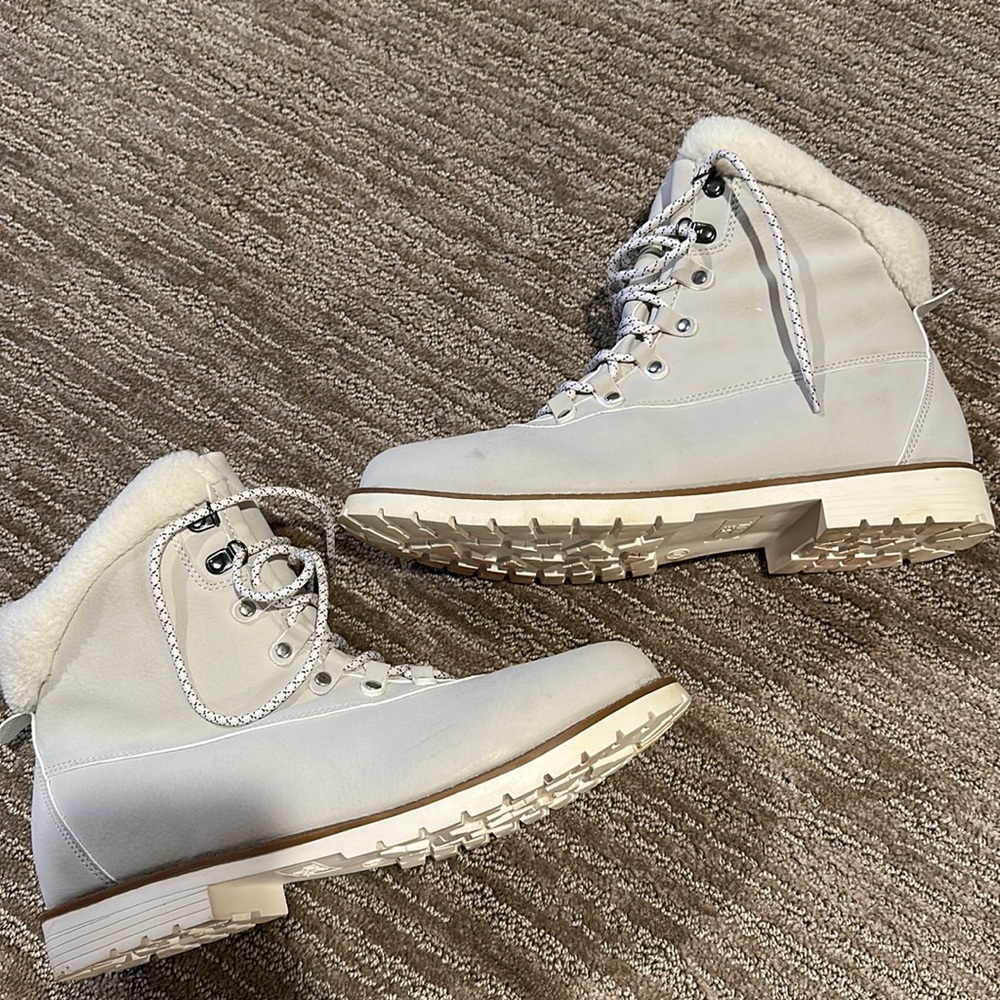 Warm winter booties
